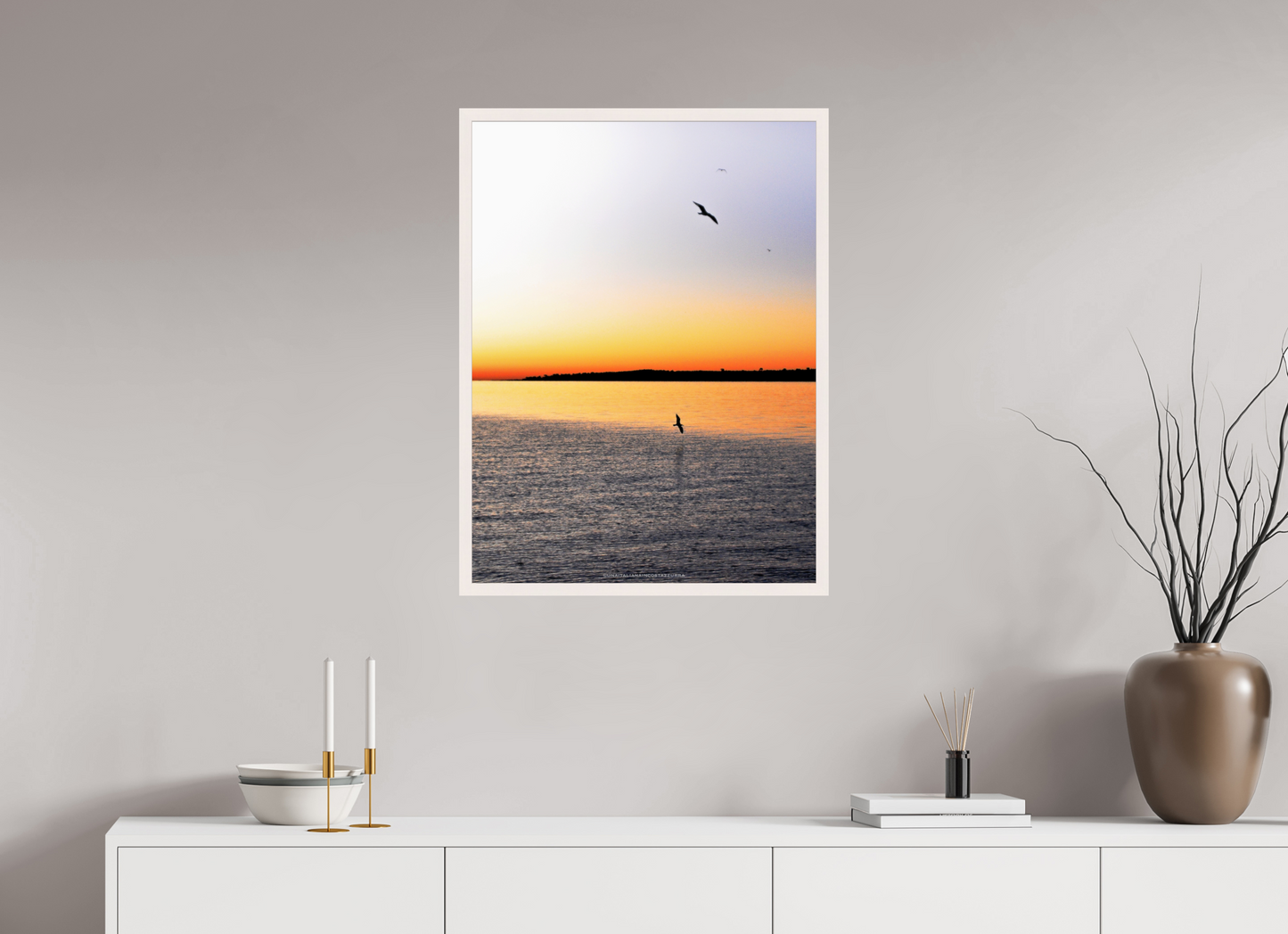 60 x 80 cm, Cadre galerie grand format Voli pindarici