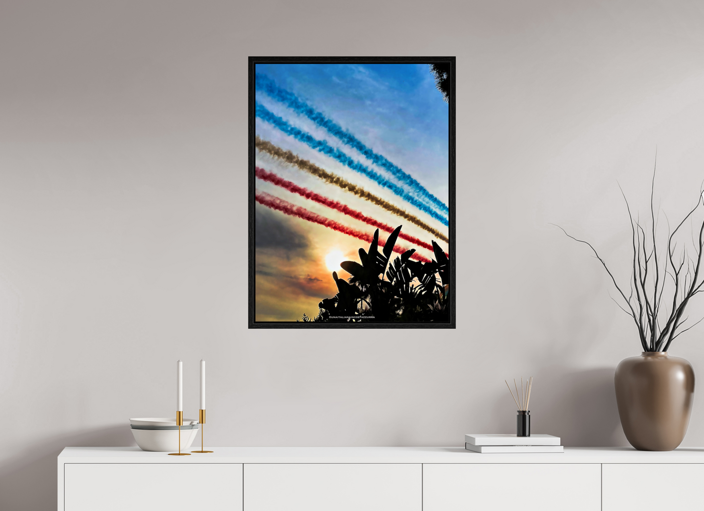 La pattuglia acrobatica per il Festival di Cannes