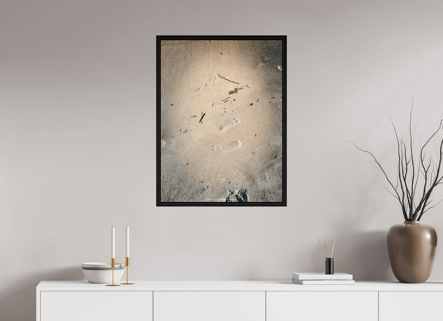 Orme sulla sabbia n.2