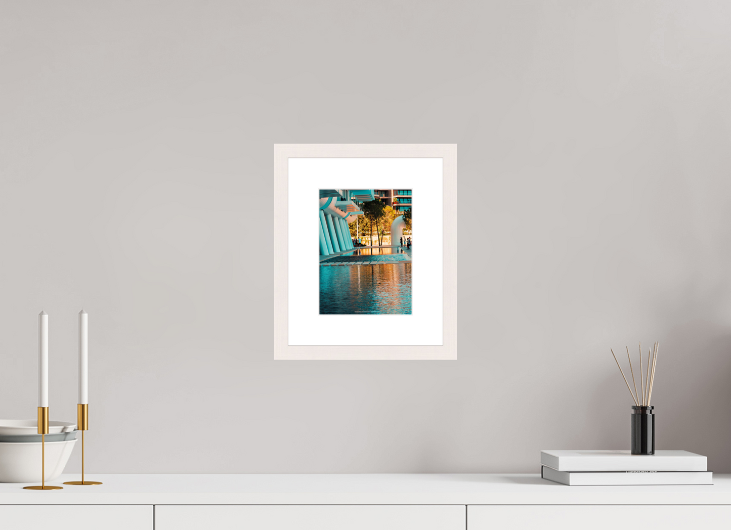 Specchio d'acqua sotto il "Renzo"