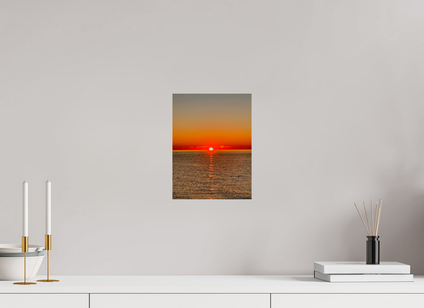 Alba al largo delle isole di Lerino