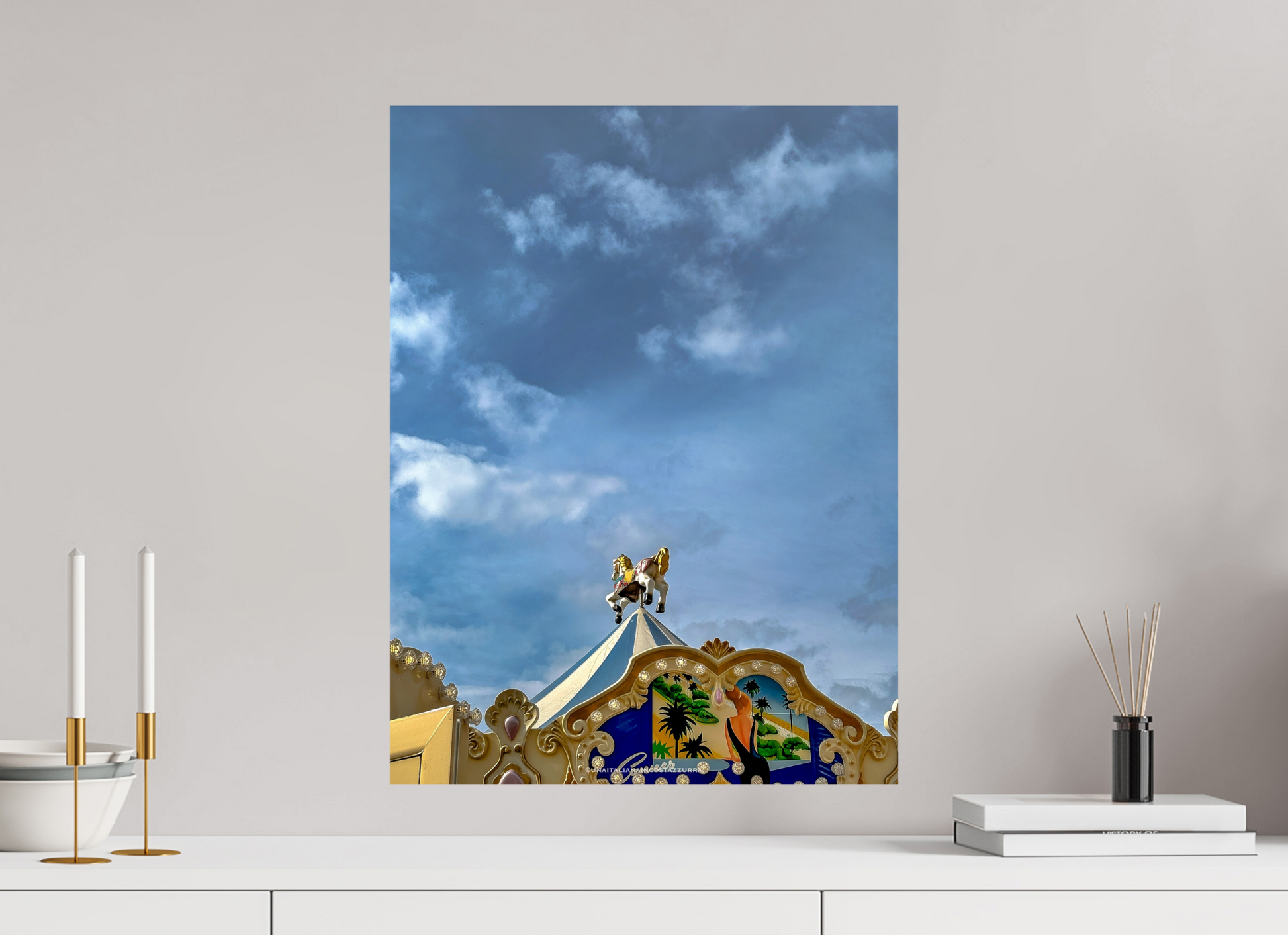 45 x 60 cm, Photo Print On Fuji Crystal DP II Carrousel