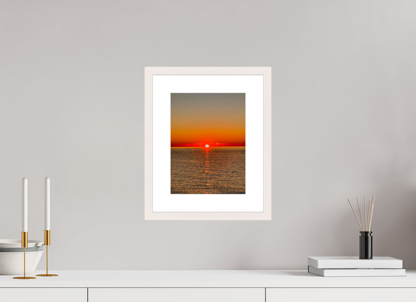 Alba al largo delle isole di Lerino