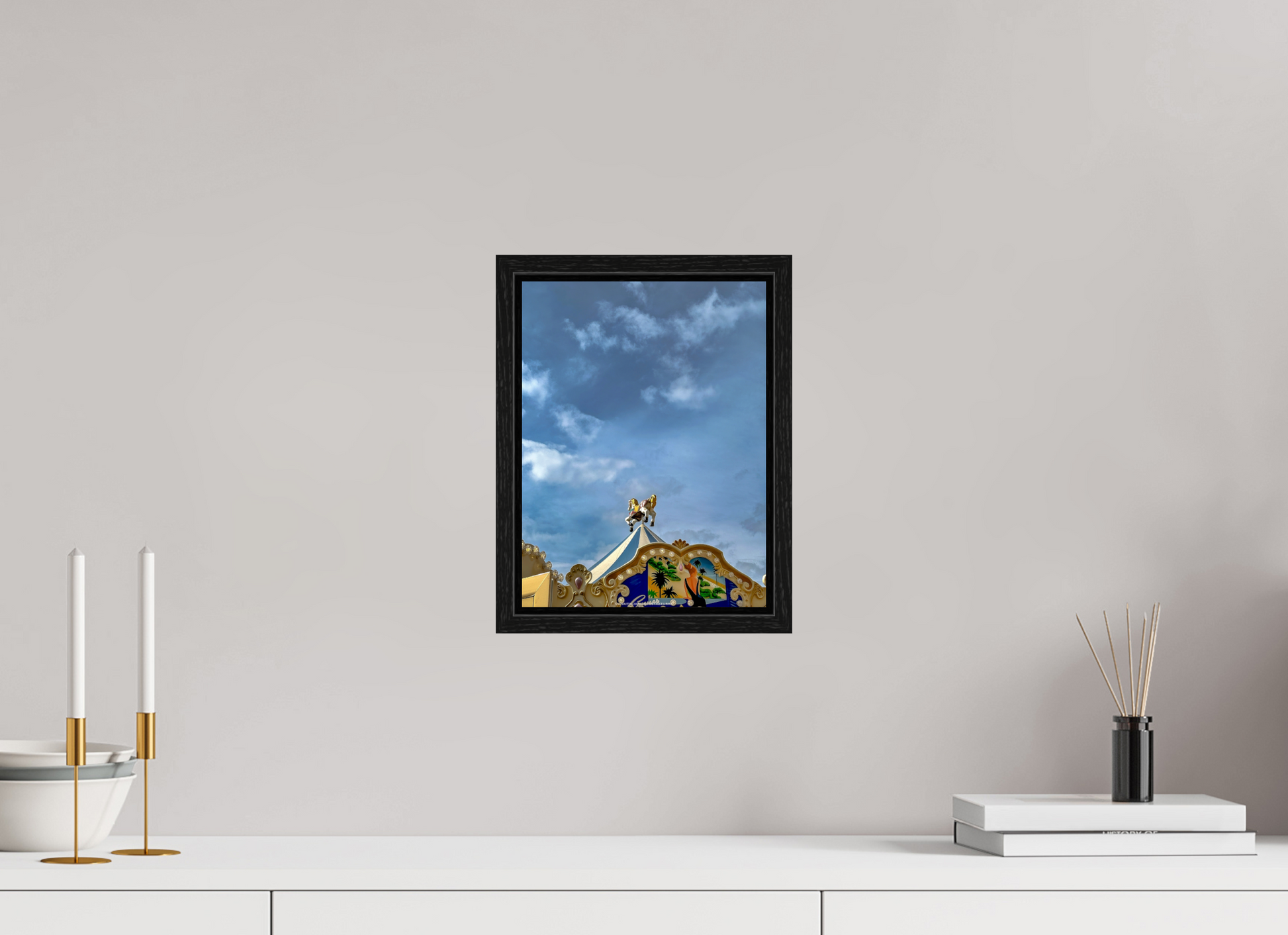 21 x 28 cm, Floater Frame Carrousel