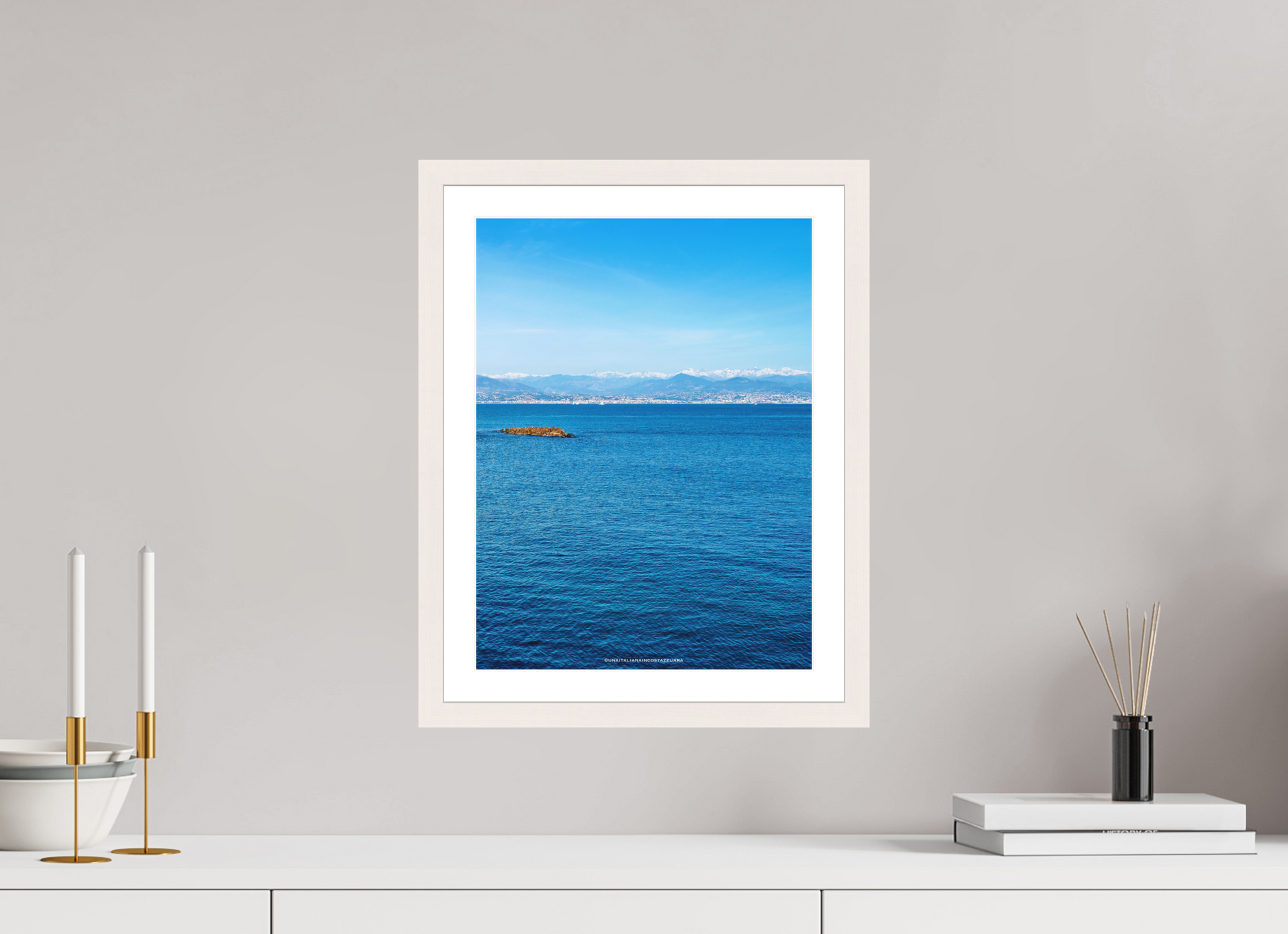 30 x 40 cm, Impression fine art Montagne innevate