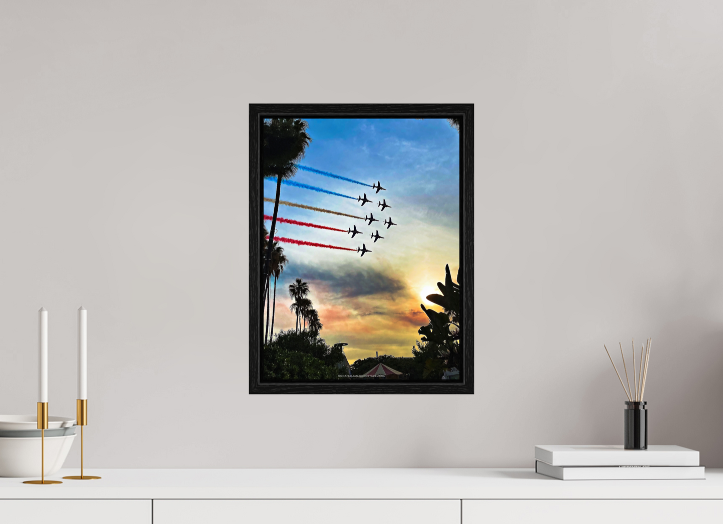 La pattuglia acrobatica per il Festival di Cannes 2