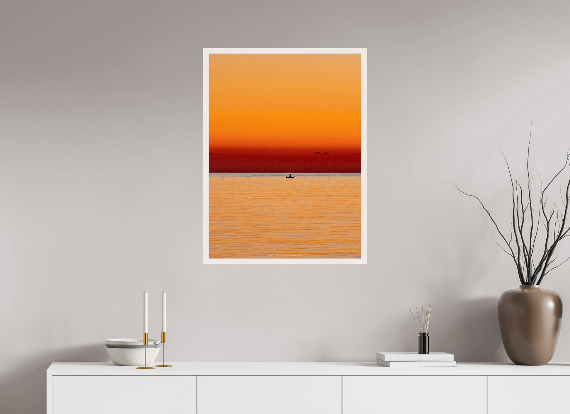 60 x 80 cm, Cadre galerie grand format Oriente