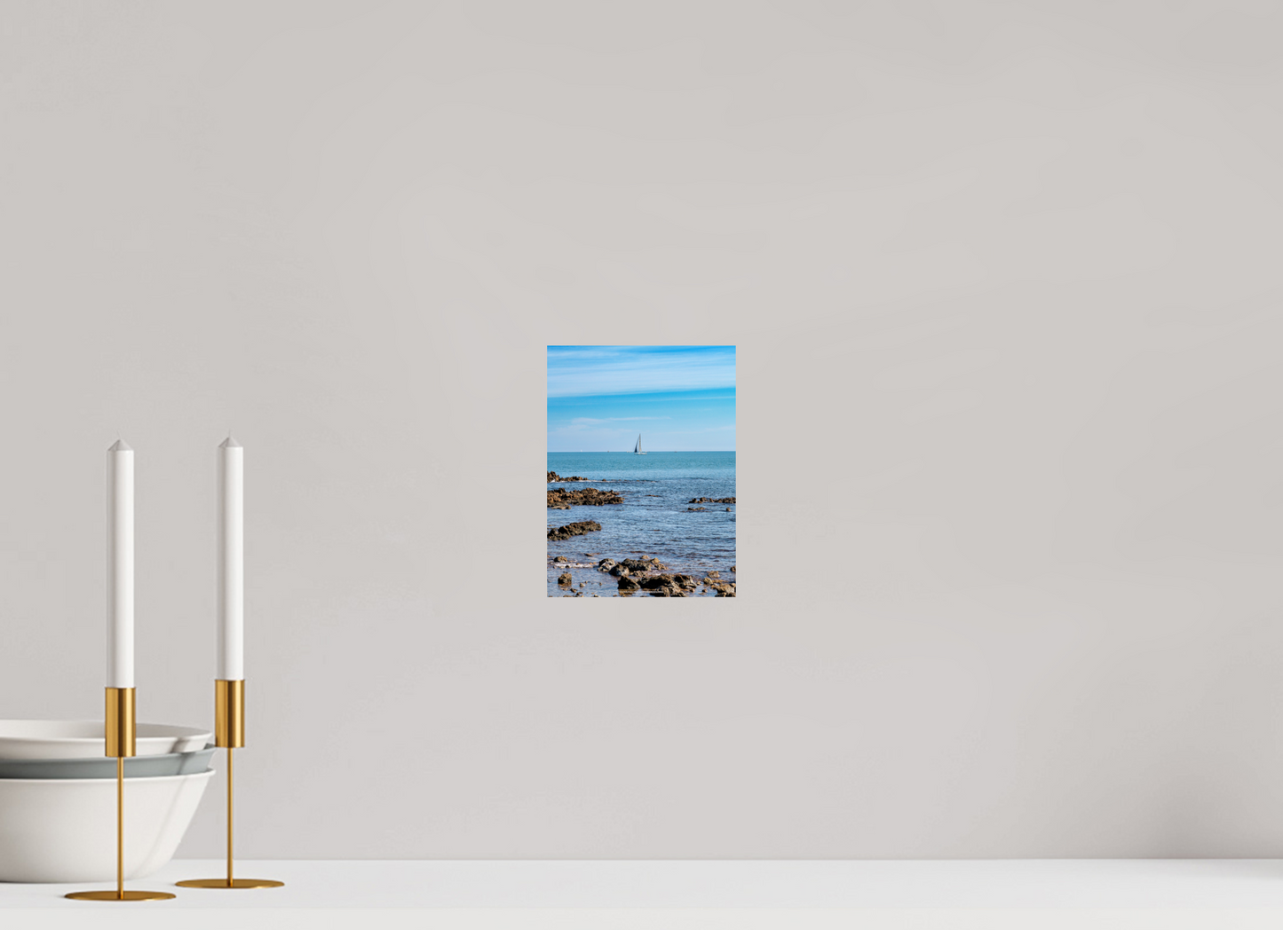 15 x 20 cm, Photo Print On Fuji Crystal DP II Vela 2 sul Capo di Antibes