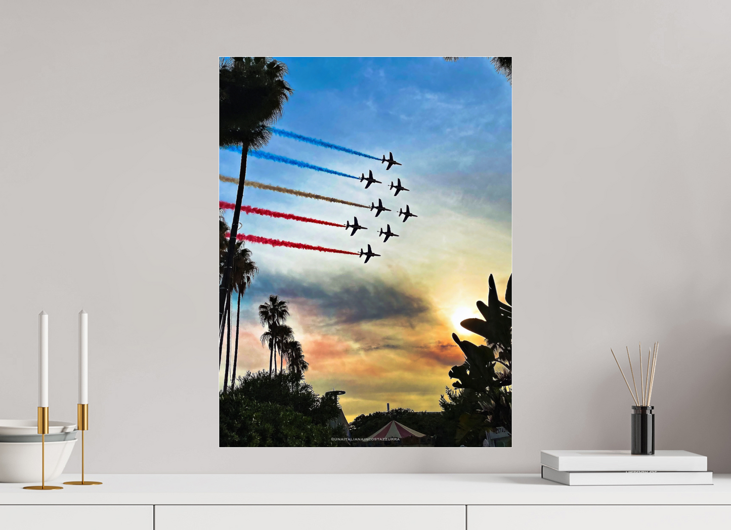 La pattuglia acrobatica per il Festival di Cannes 2