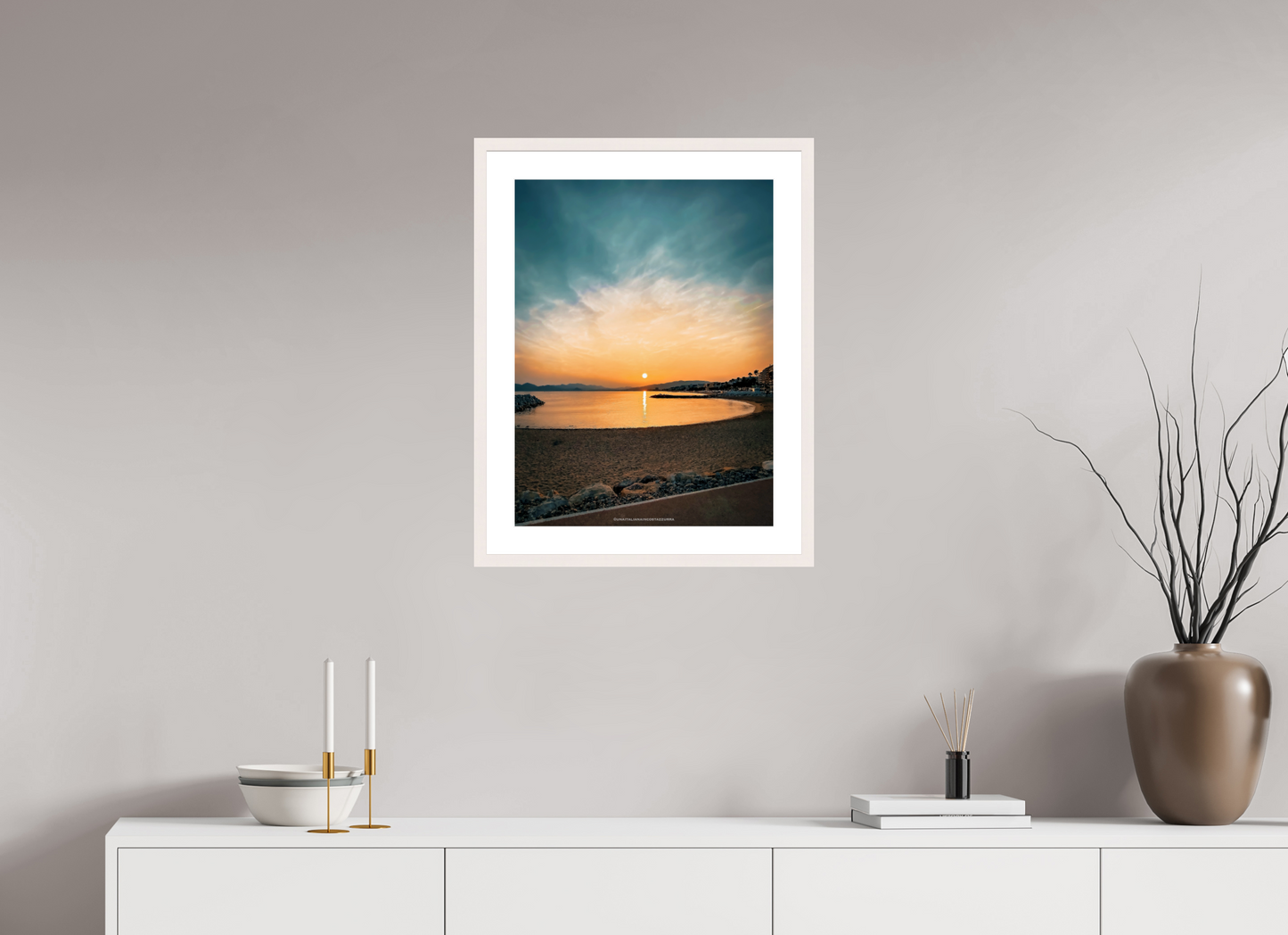 Tramonto  su l'Esterel