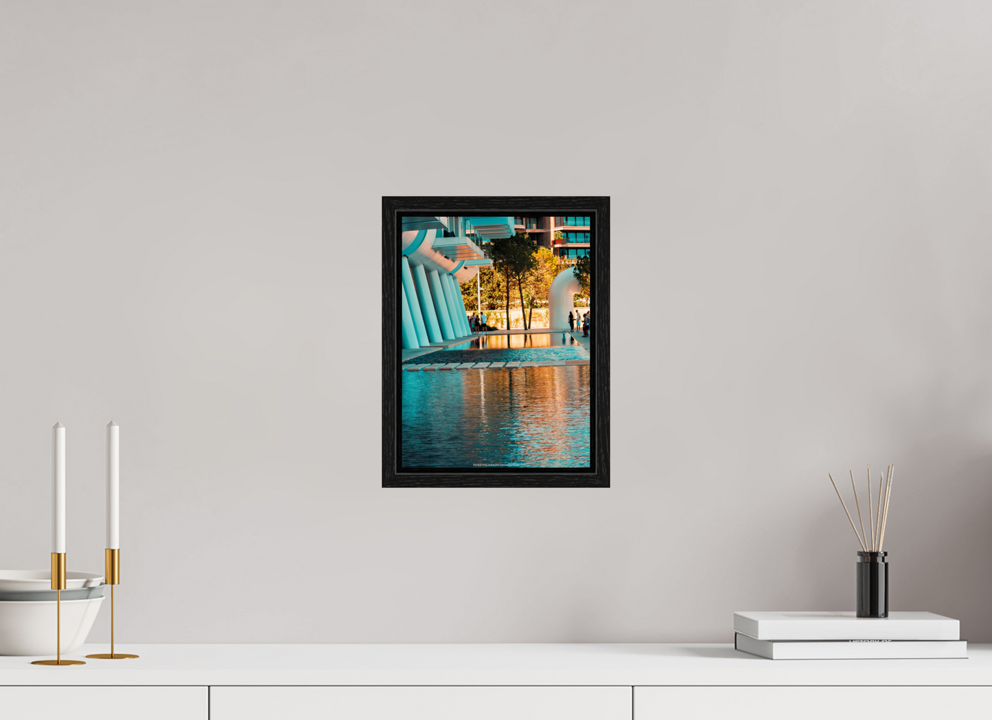 Specchio d'acqua sotto il "Renzo"