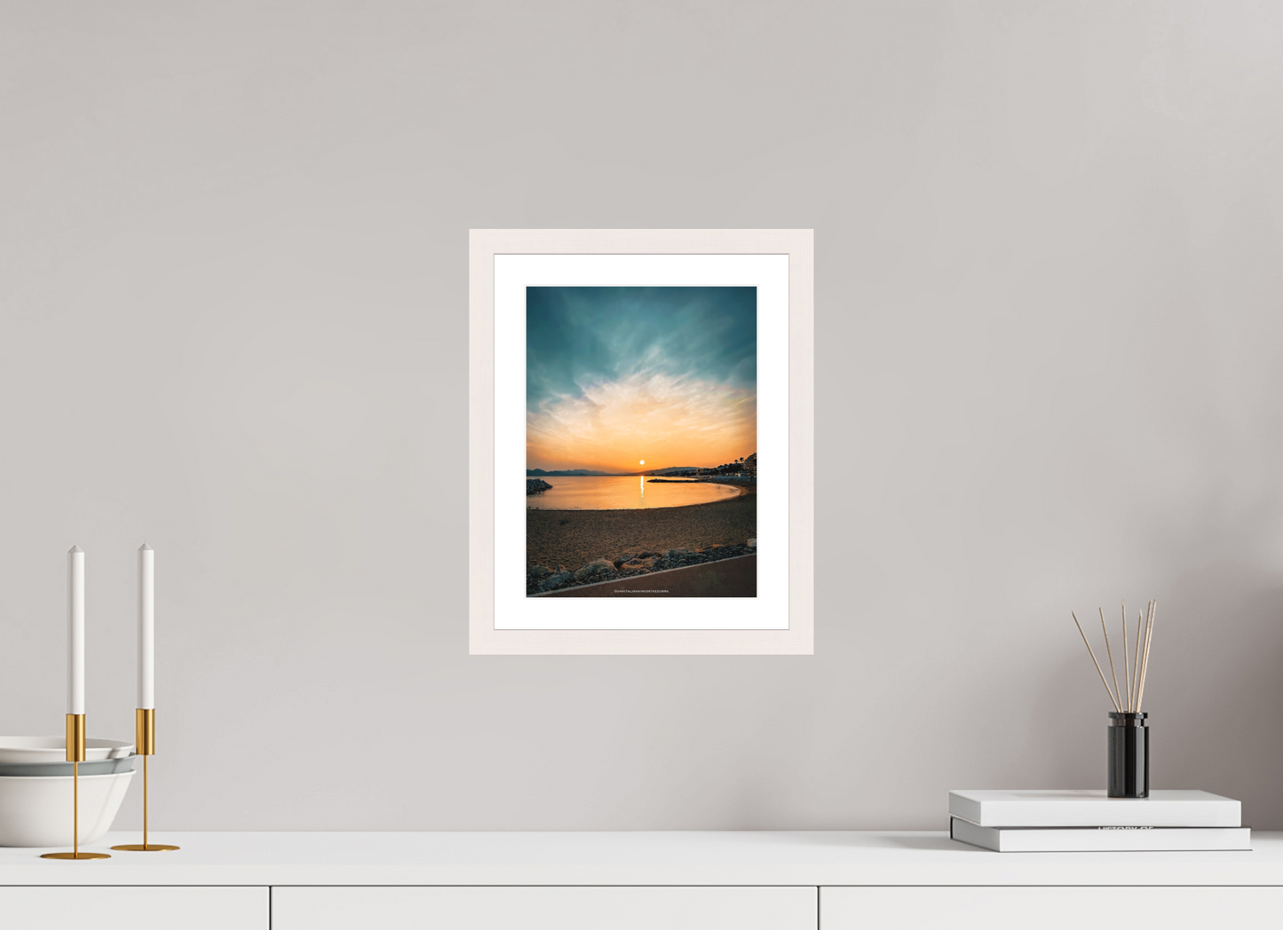 Tramonto  su l'Esterel