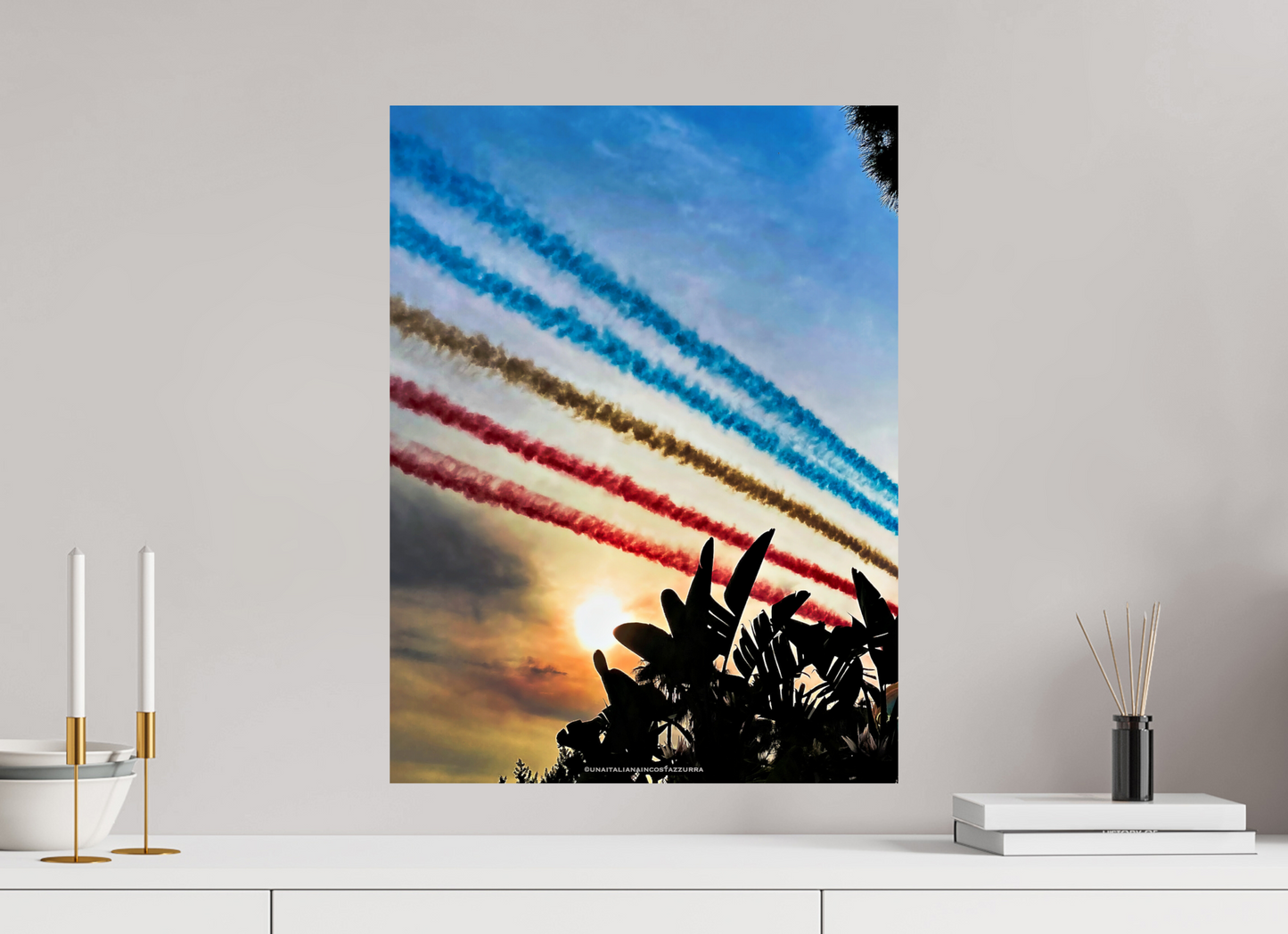 La pattuglia acrobatica per il Festival di Cannes