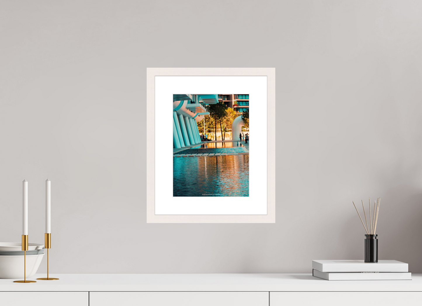 Specchio d'acqua sotto il "Renzo"