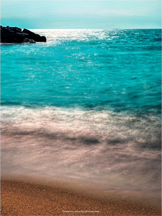 Moto lento - Esposizione lunga alle rocce - Cannes 2023