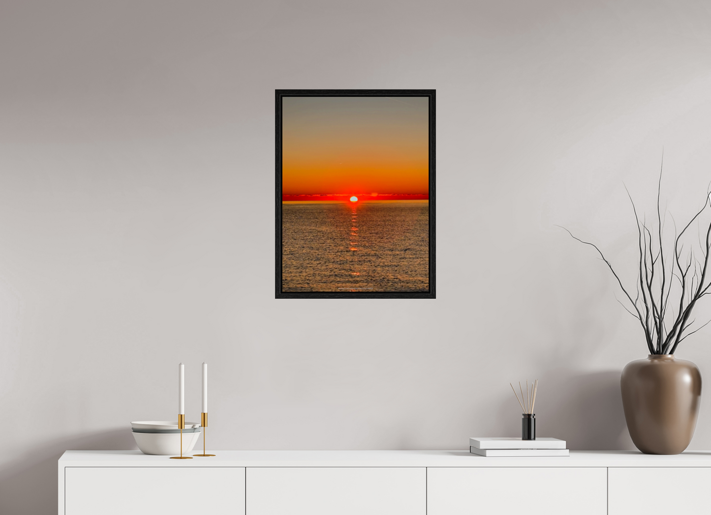 Alba al largo delle isole di Lerino