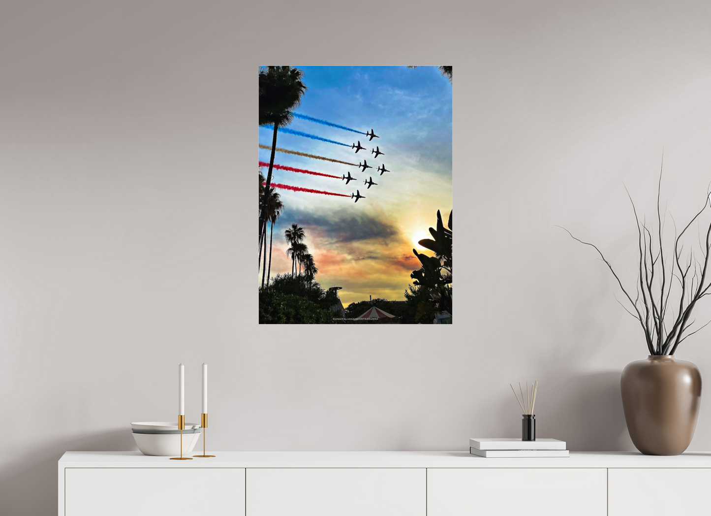 La pattuglia acrobatica per il Festival di Cannes 2