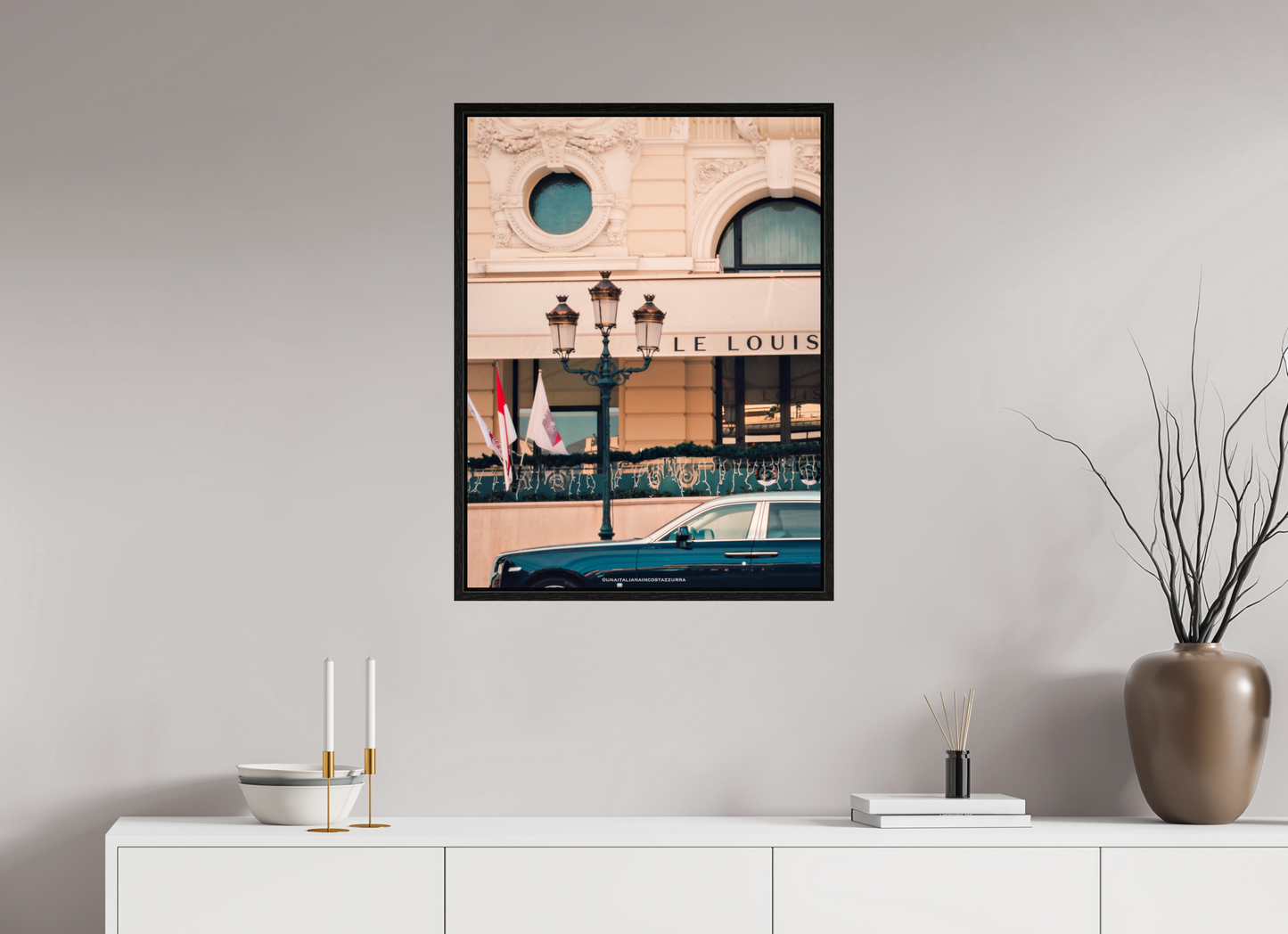 Hotel de Paris Monaco, particolare