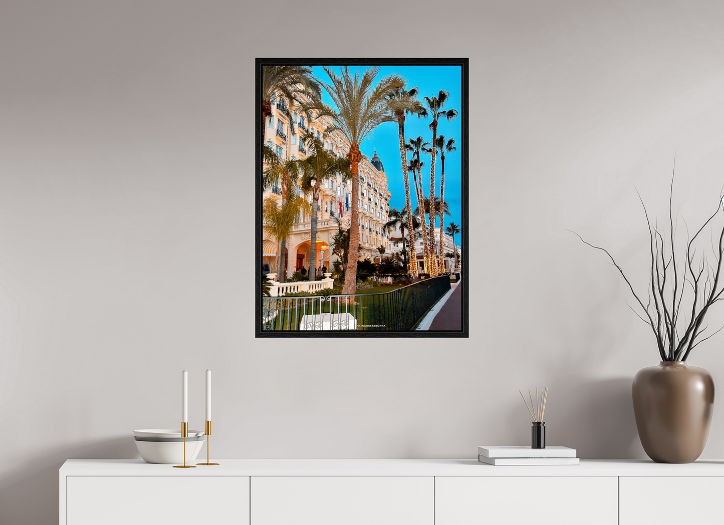 Il Carlton in inverno