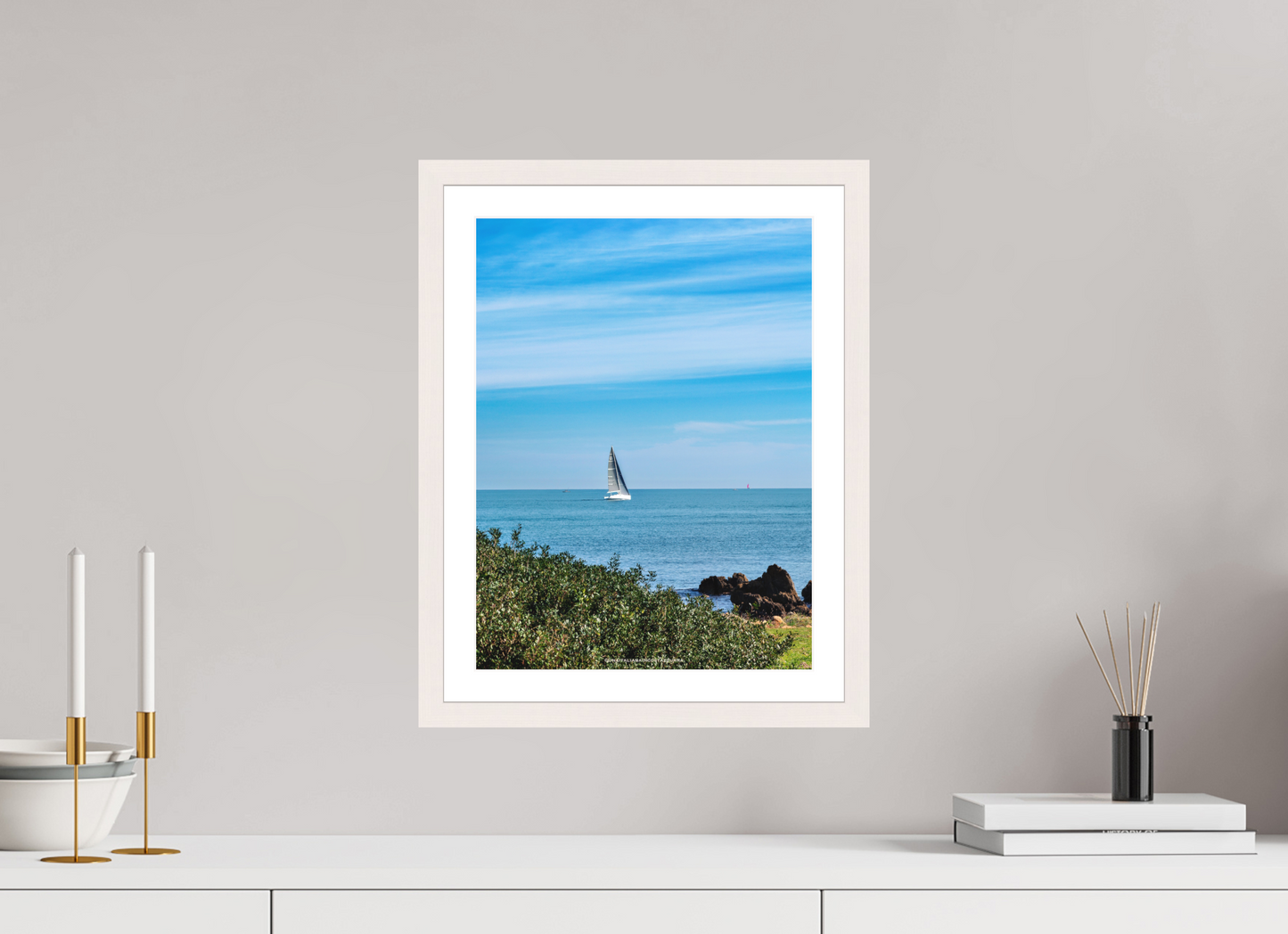 30 x 40 cm, Impression fine art Vela sul Capo di Antibes