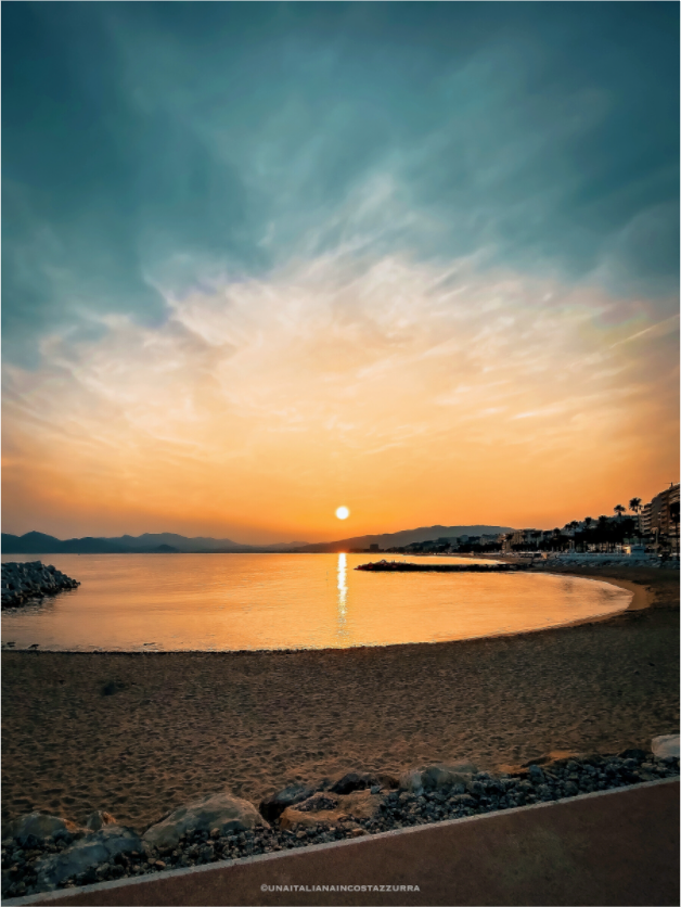 Tramonto  su l'Esterel