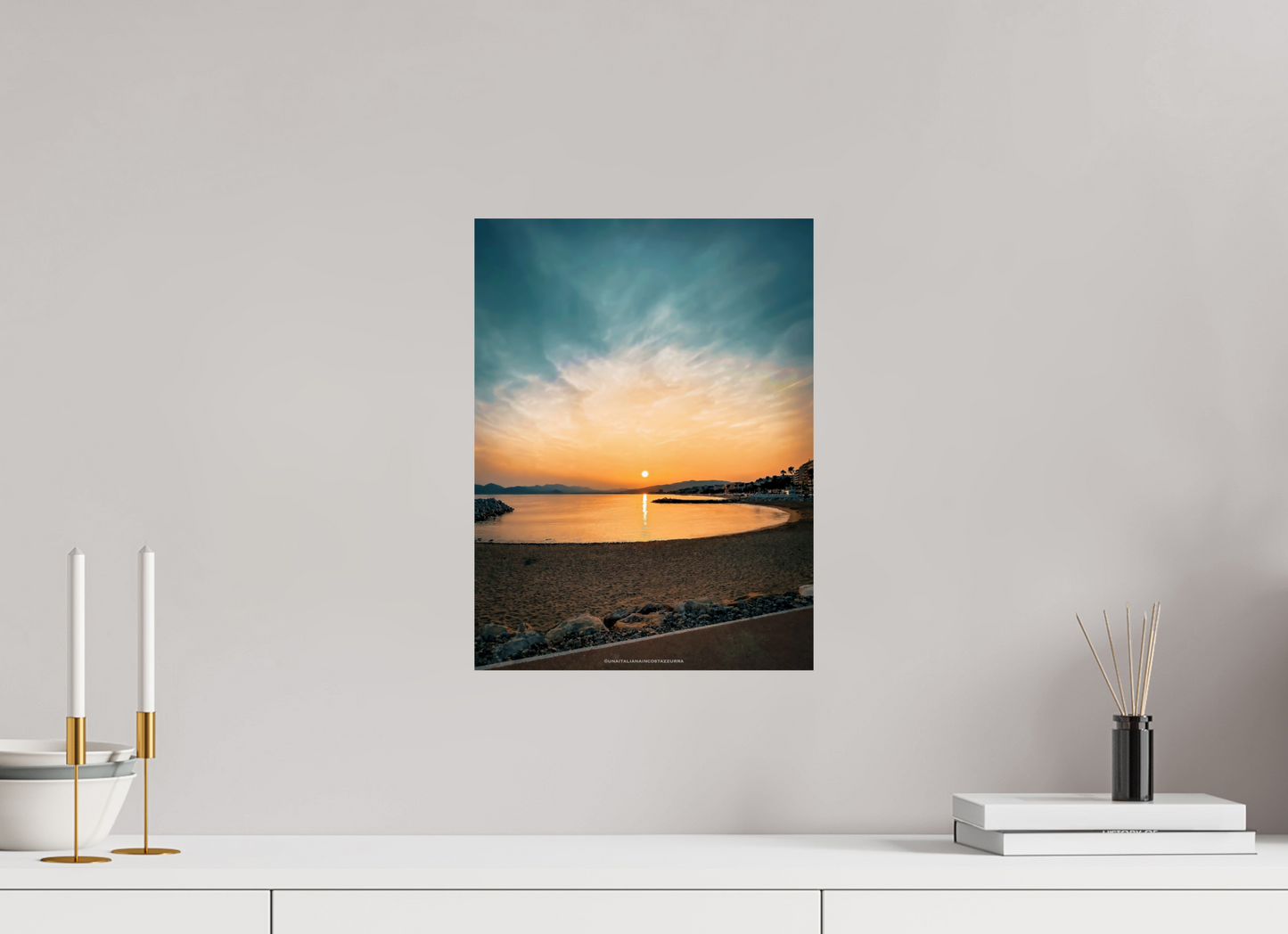 Tramonto  su l'Esterel