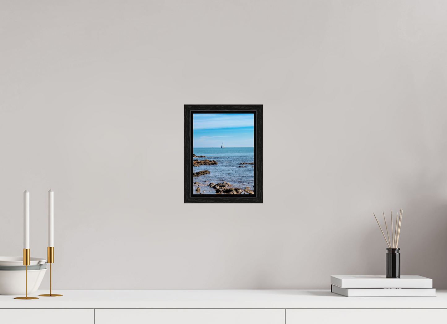 15 x 20 cm, Floater Frame Vela 2 sul Capo di Antibes