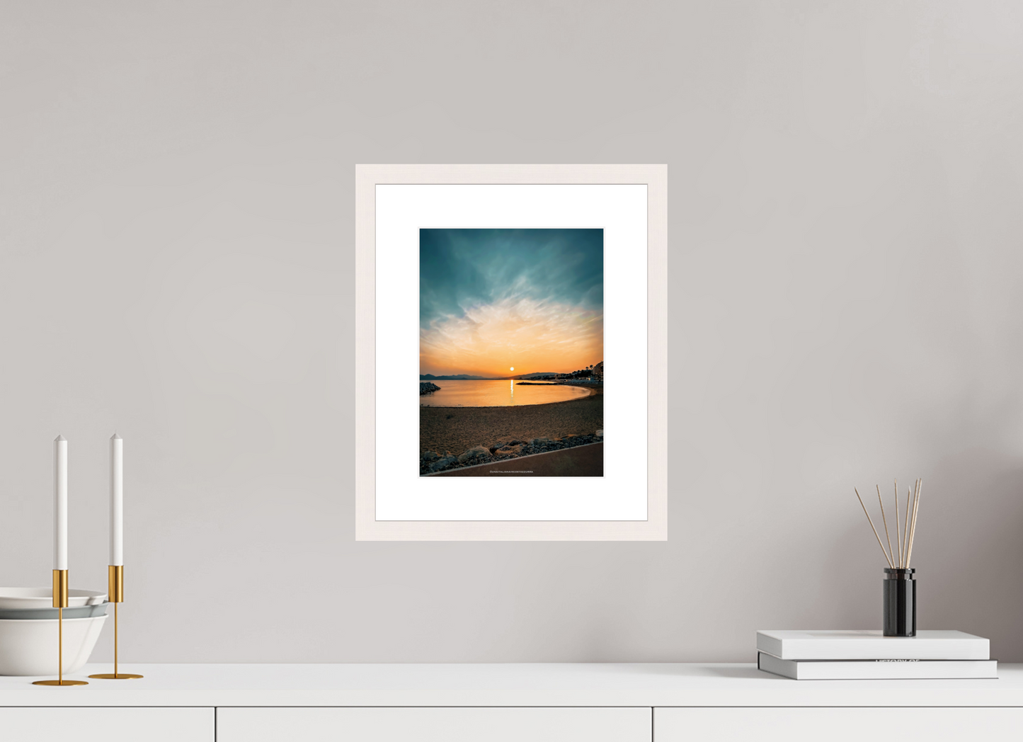 Tramonto  su l'Esterel