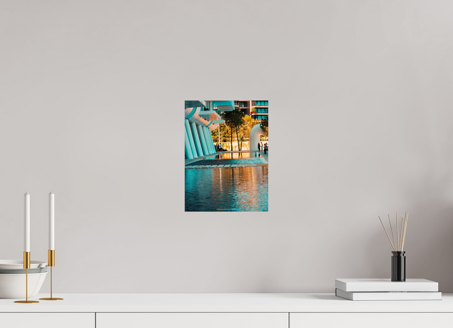 Specchio d'acqua sotto il "Renzo"