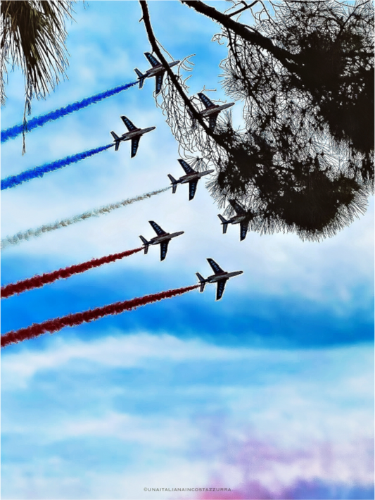 La pattuglia acrobatica per il Festival di Cannes 3