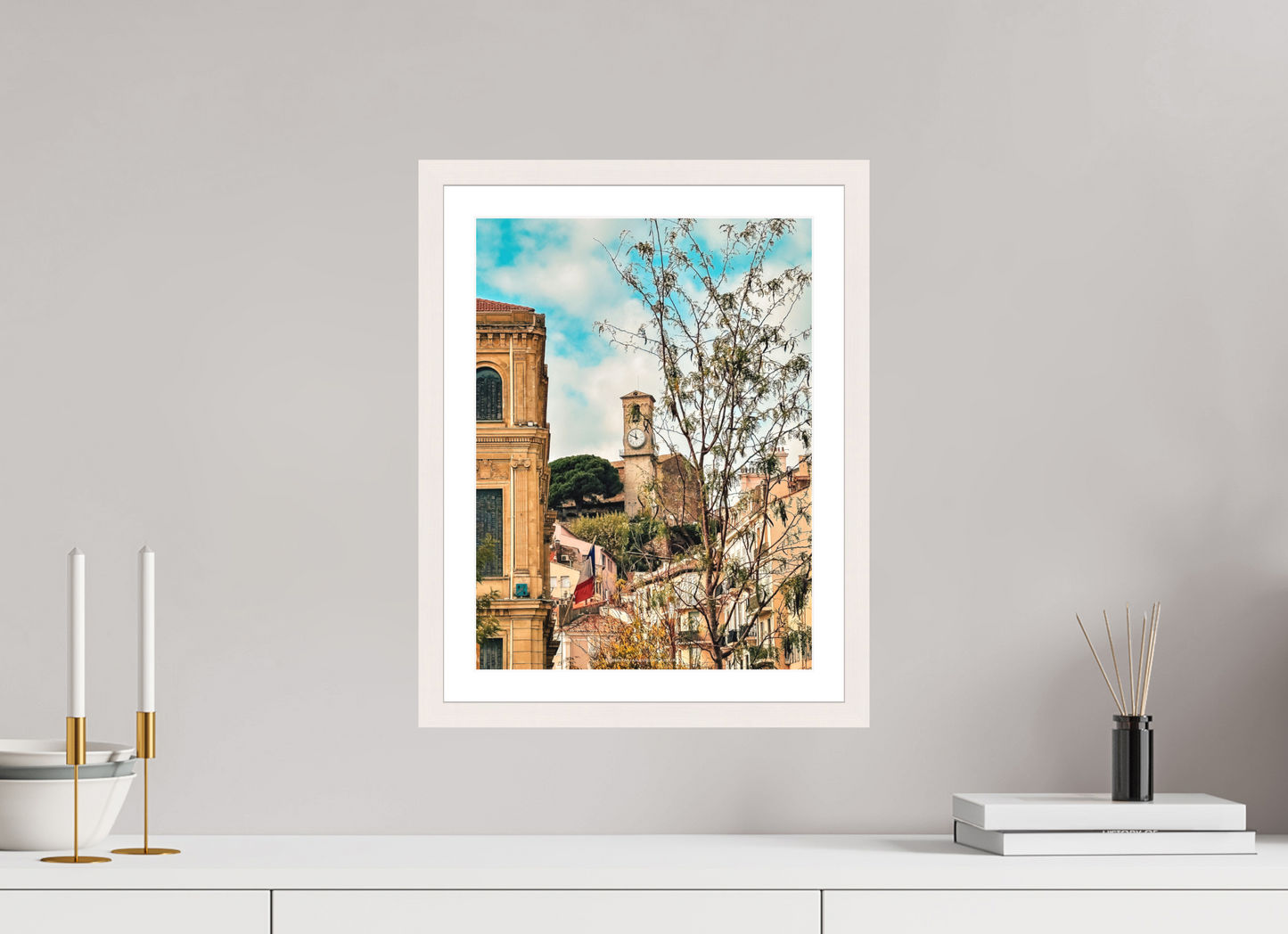 30 x 40 cm, Impression fine art Scorci di Cannes