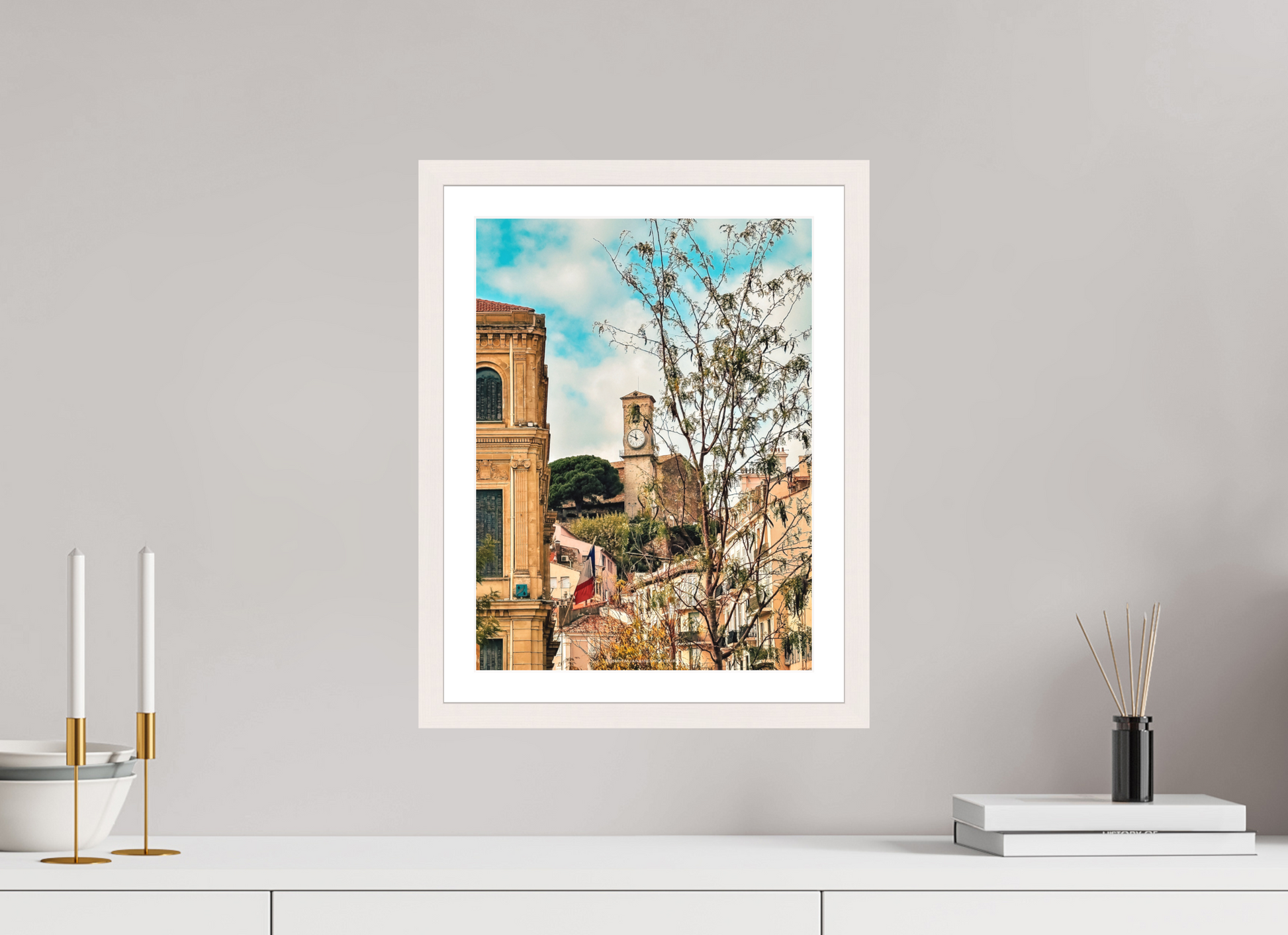 30 x 40 cm, Impression fine art Scorci di Cannes