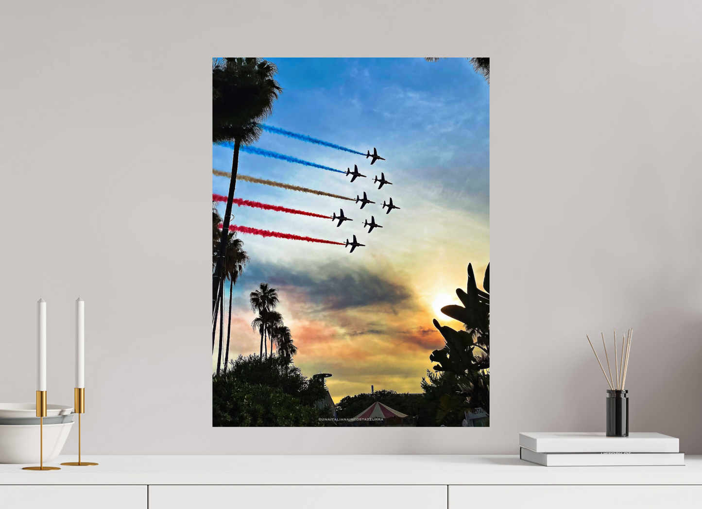 La pattuglia acrobatica per il Festival di Cannes 2