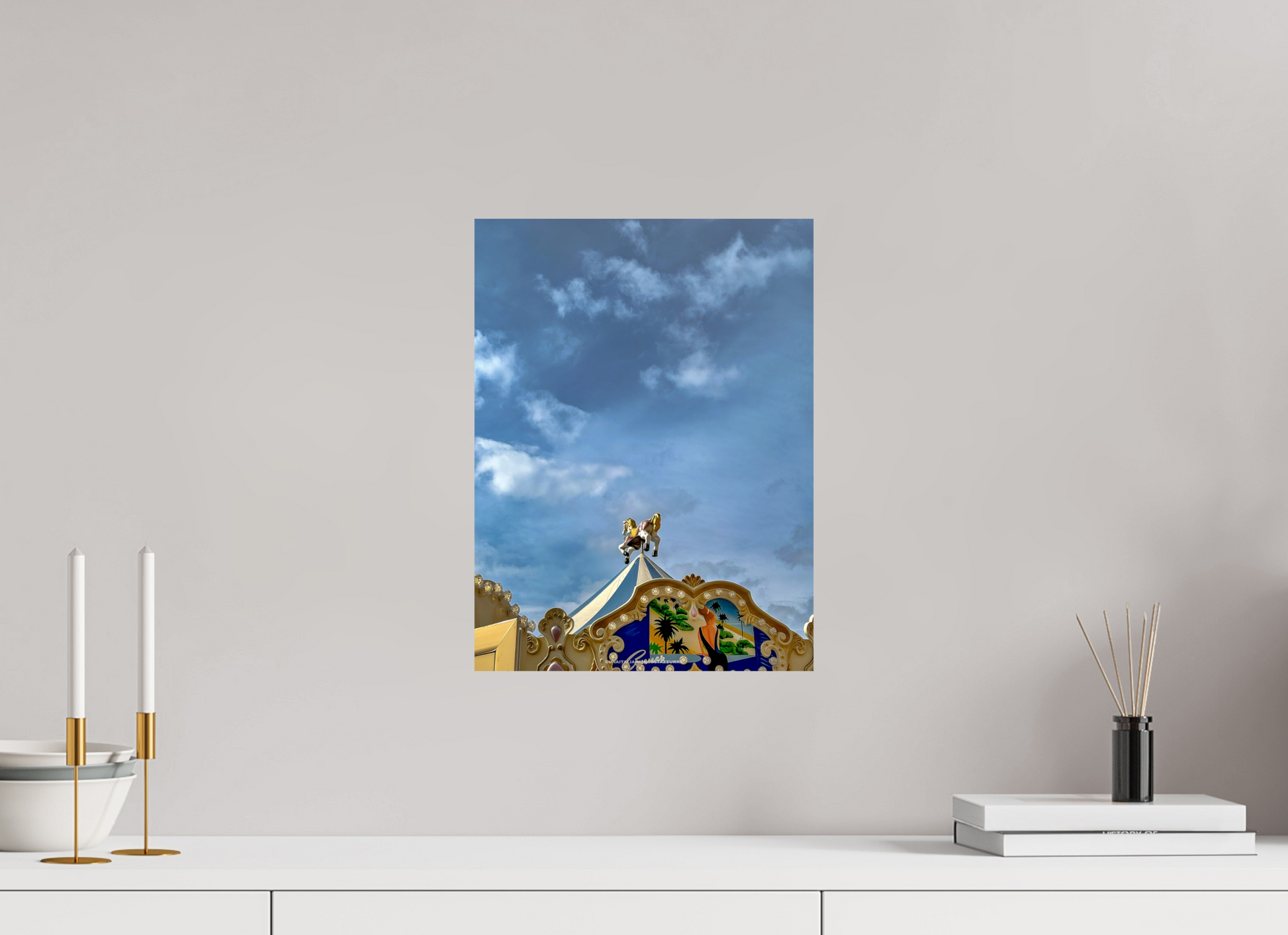 30 x 40 cm, Photo Print On Fuji Crystal DP II Carrousel