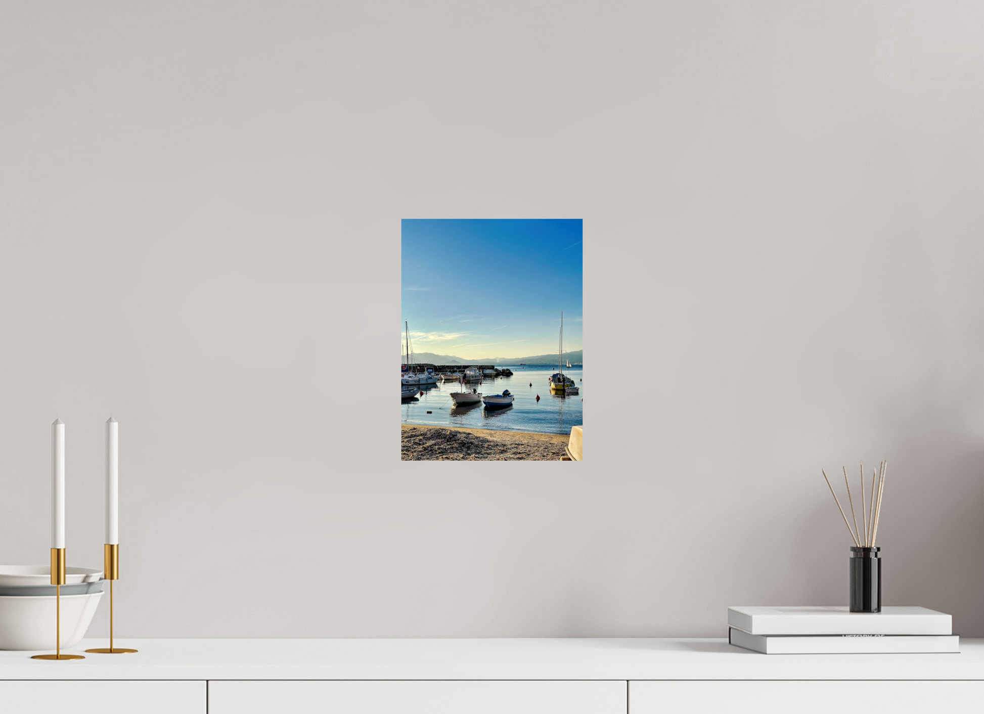 21 x 28 cm, Photo Print On Fuji Crystal DP II Piccolo porticciolo Cannes