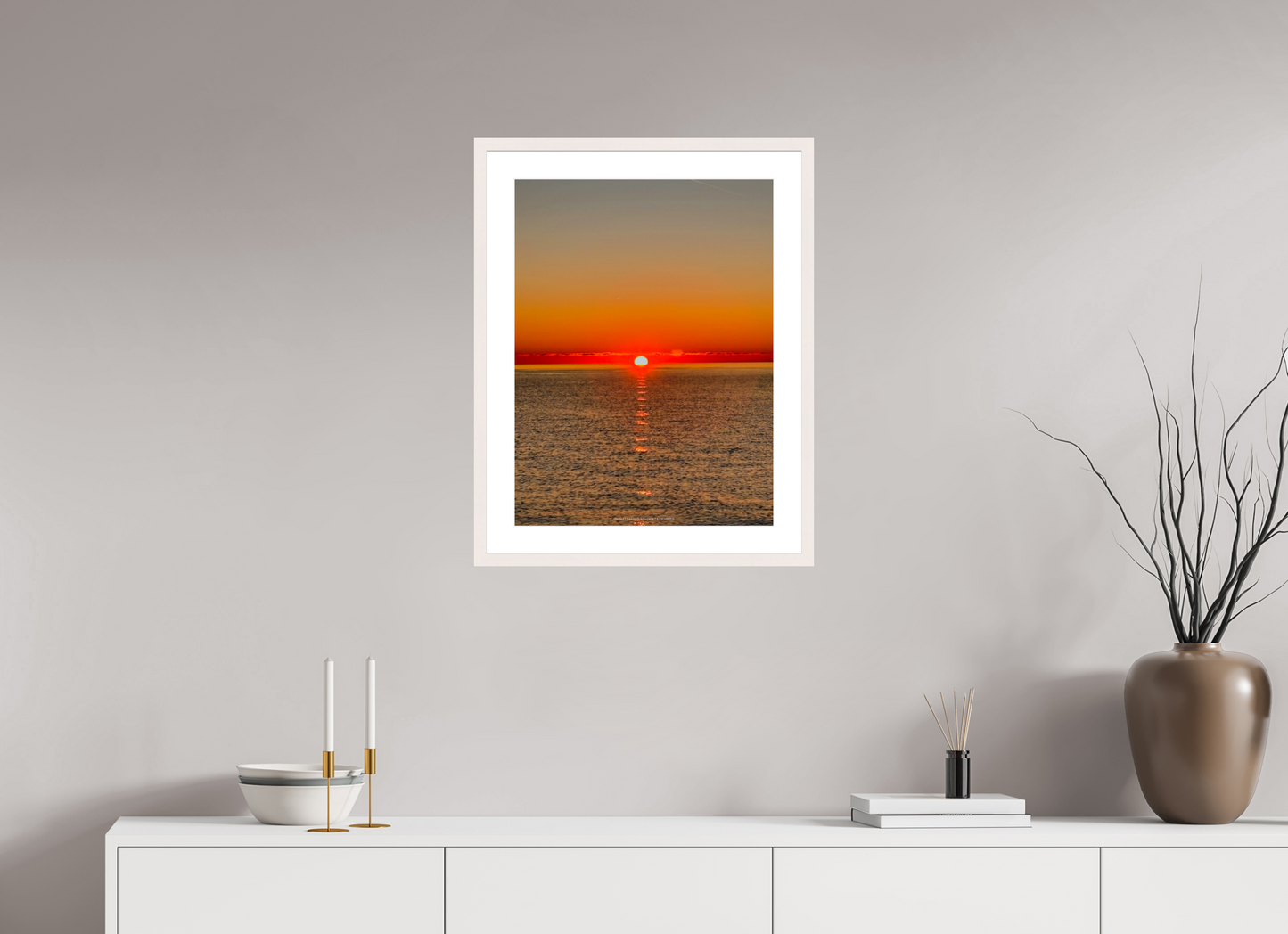 Alba al largo delle isole di Lerino