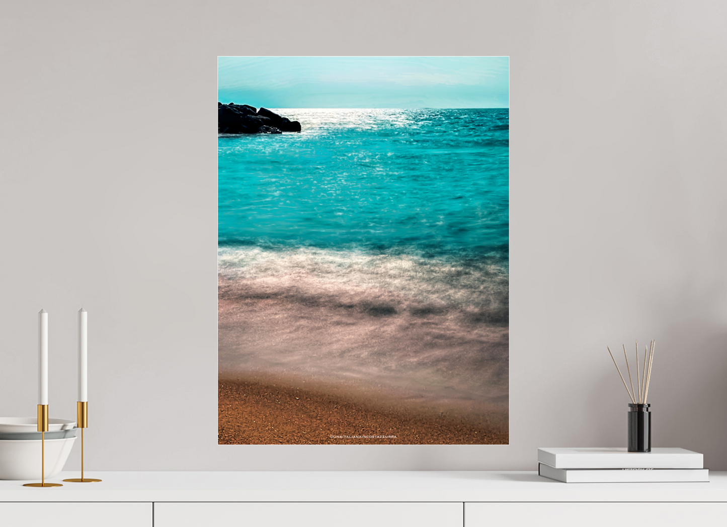 Moto lento - Esposizione lunga alle rocce - Cannes 2023