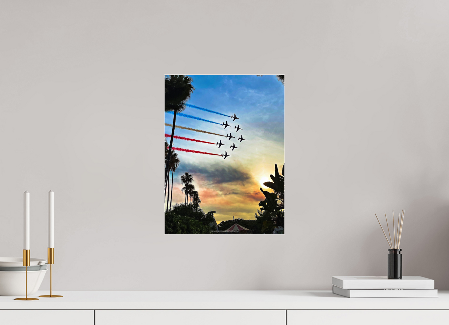 La pattuglia acrobatica per il Festival di Cannes 2