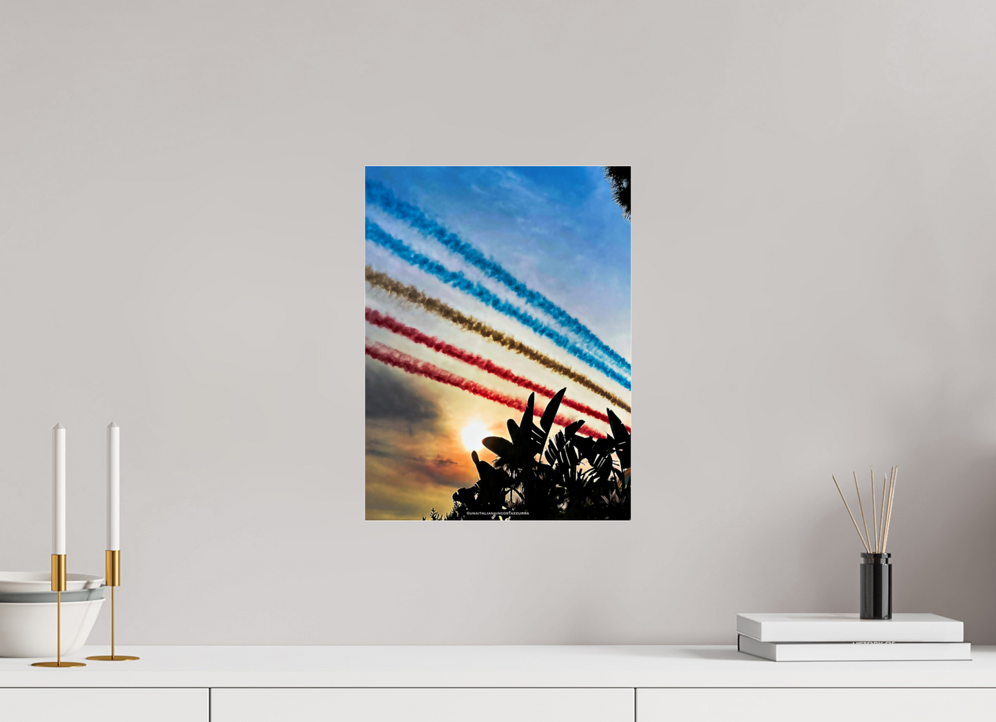 La pattuglia acrobatica per il Festival di Cannes