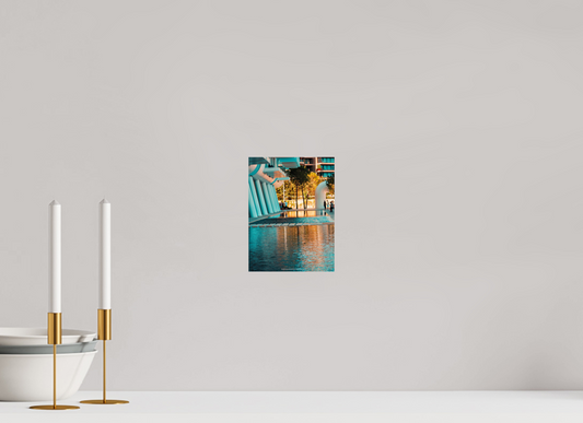 Specchio d'acqua sotto il "Renzo"