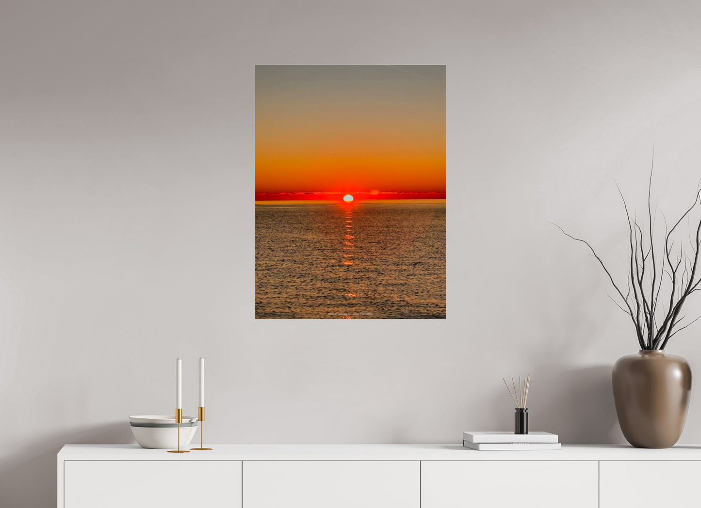 Alba al largo delle isole di Lerino