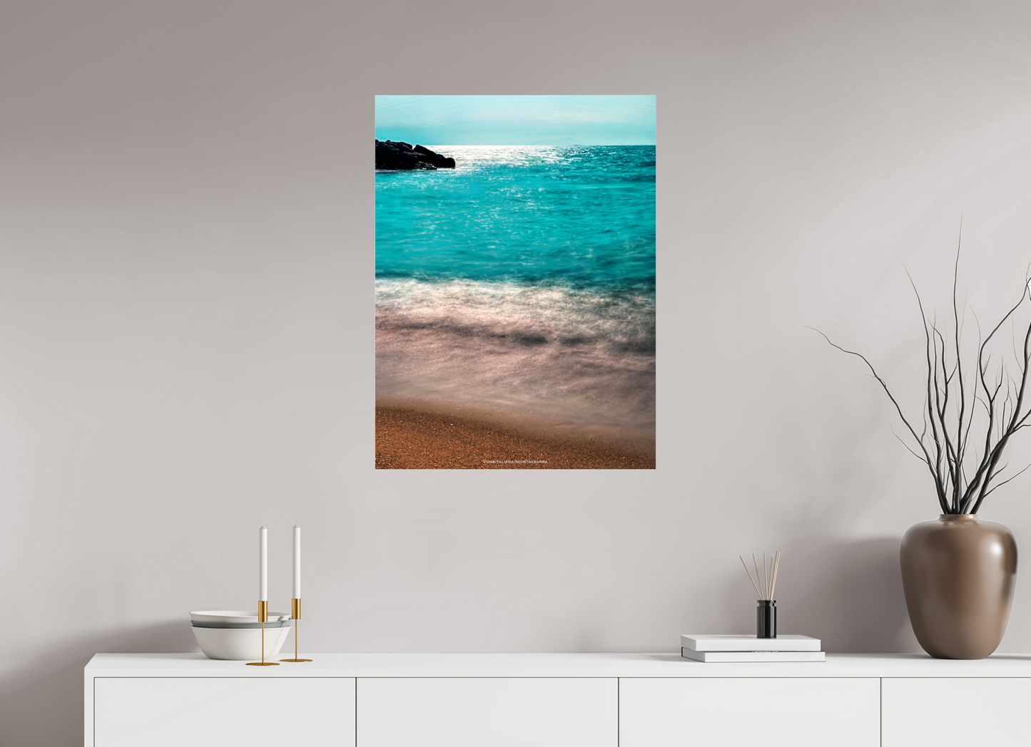 Moto lento - Esposizione lunga alle rocce - Cannes 2023