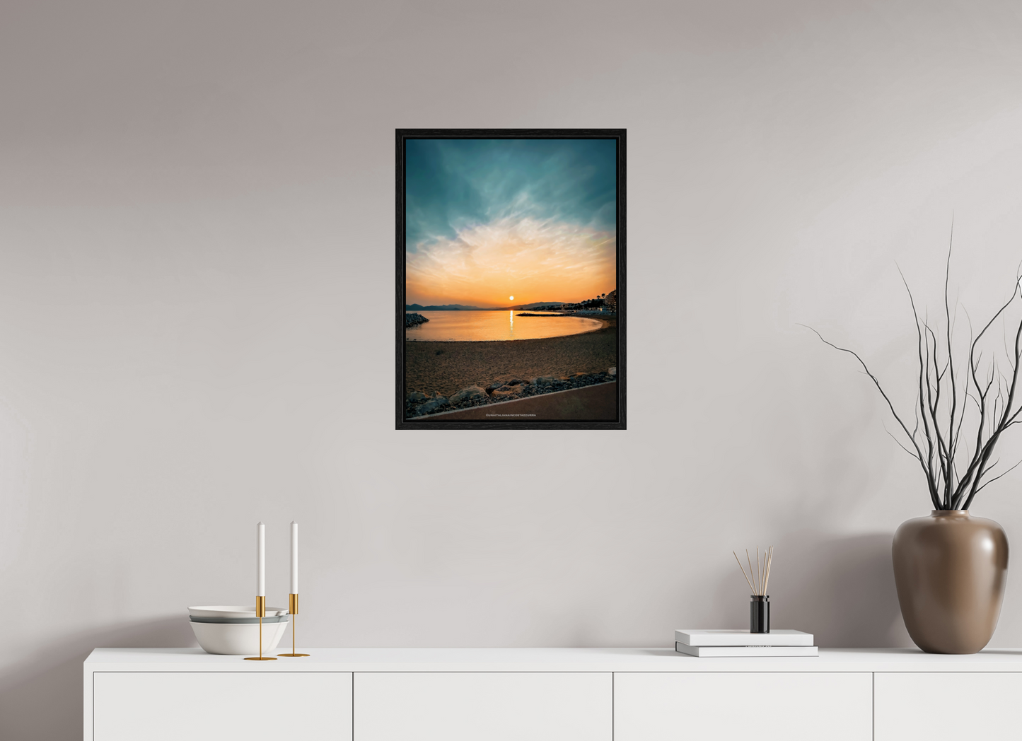 Tramonto  su l'Esterel