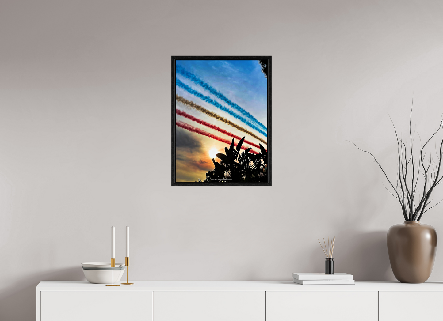 La pattuglia acrobatica per il Festival di Cannes