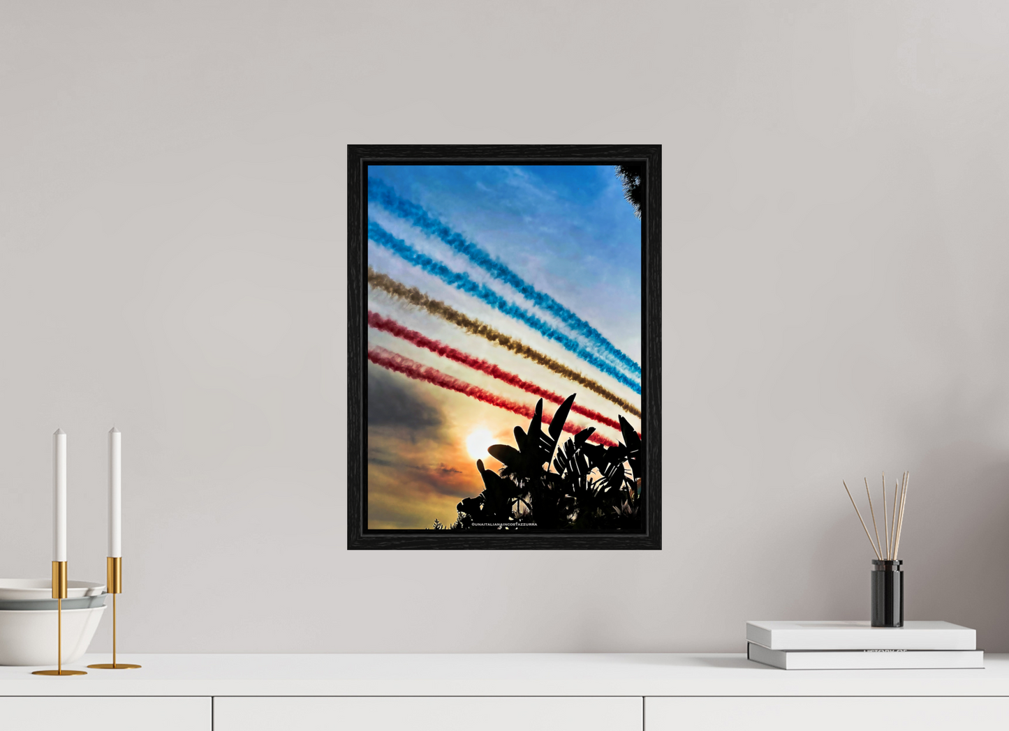 La pattuglia acrobatica per il Festival di Cannes