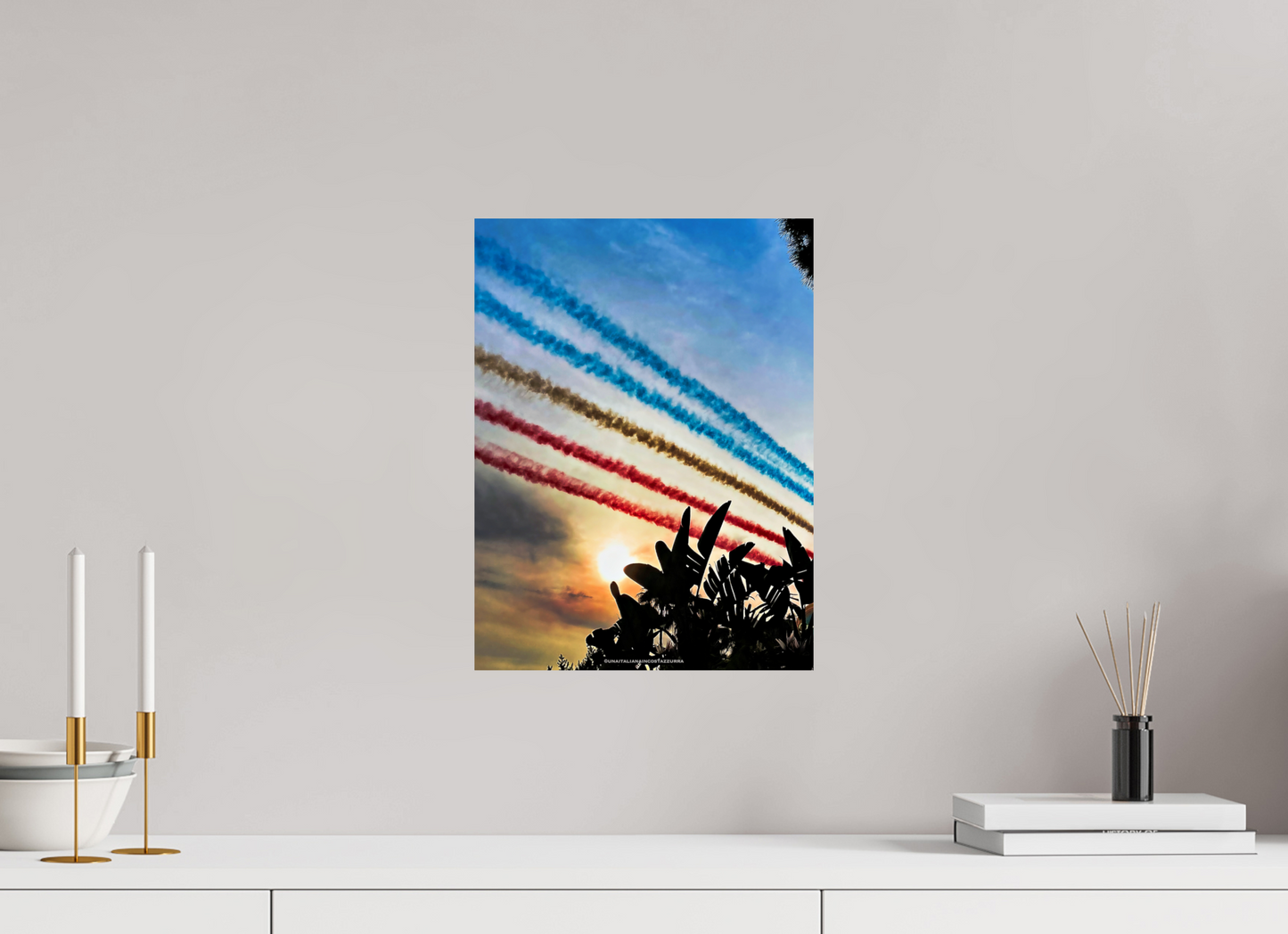 La pattuglia acrobatica per il Festival di Cannes