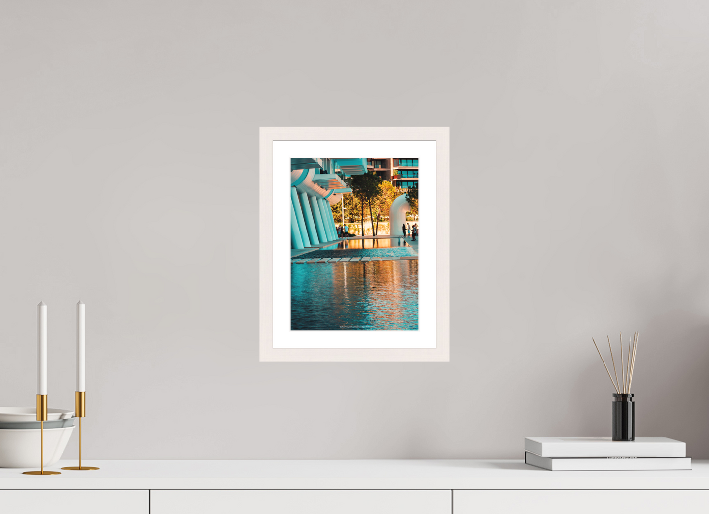 Specchio d'acqua sotto il "Renzo"